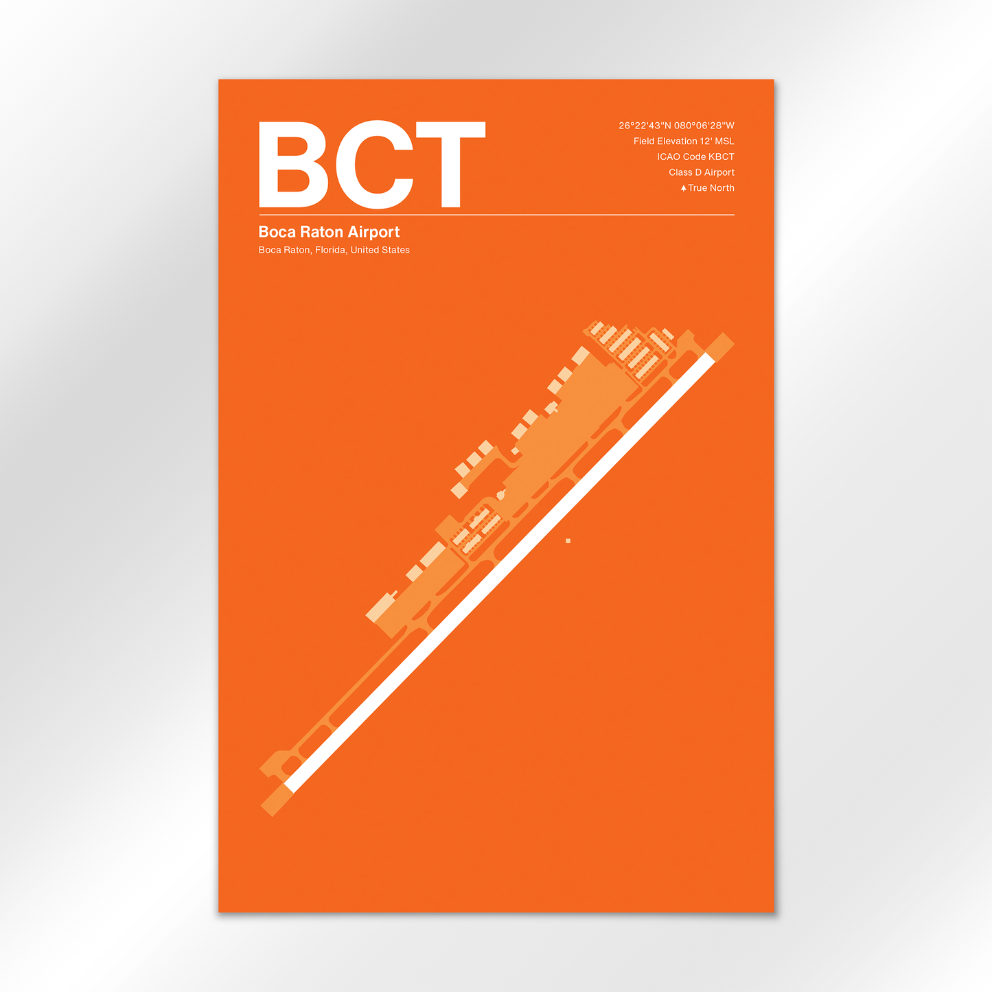 BCT Airport Diagram