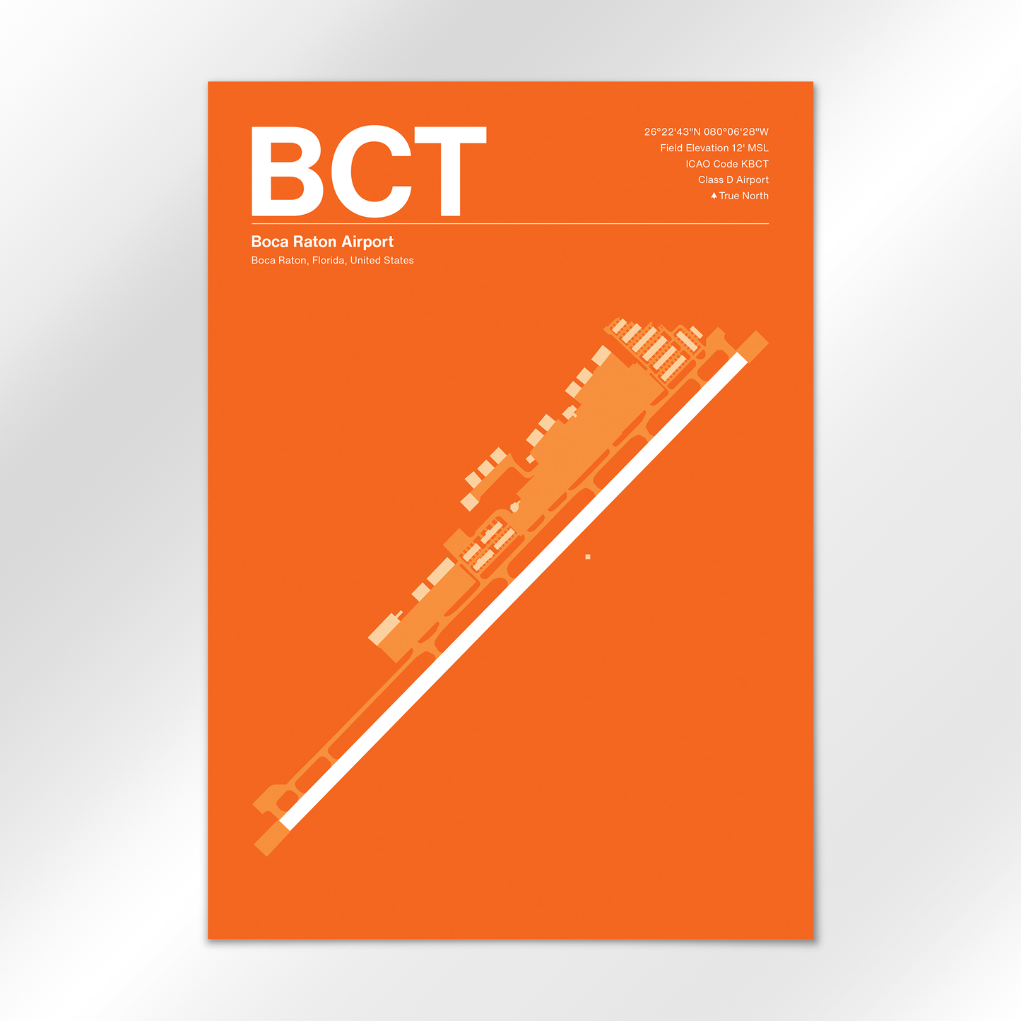 BCT Airport Diagram