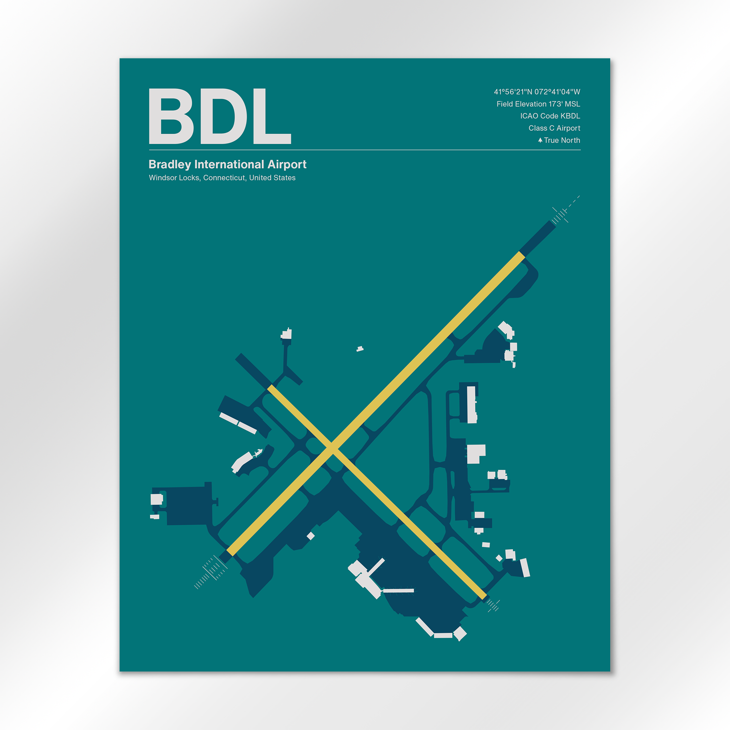 BDL Airport Diagram