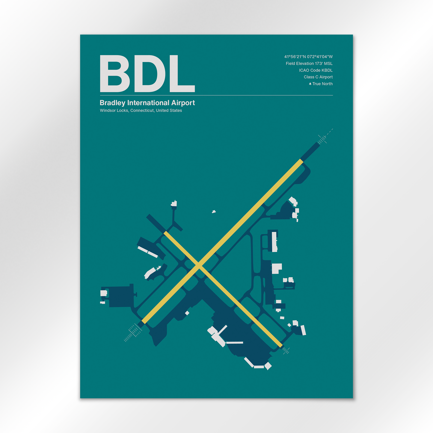 BDL Airport Diagram