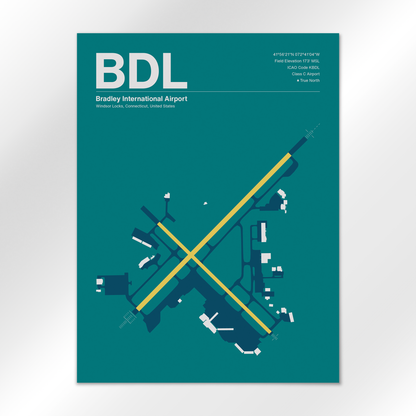 BDL Airport Diagram