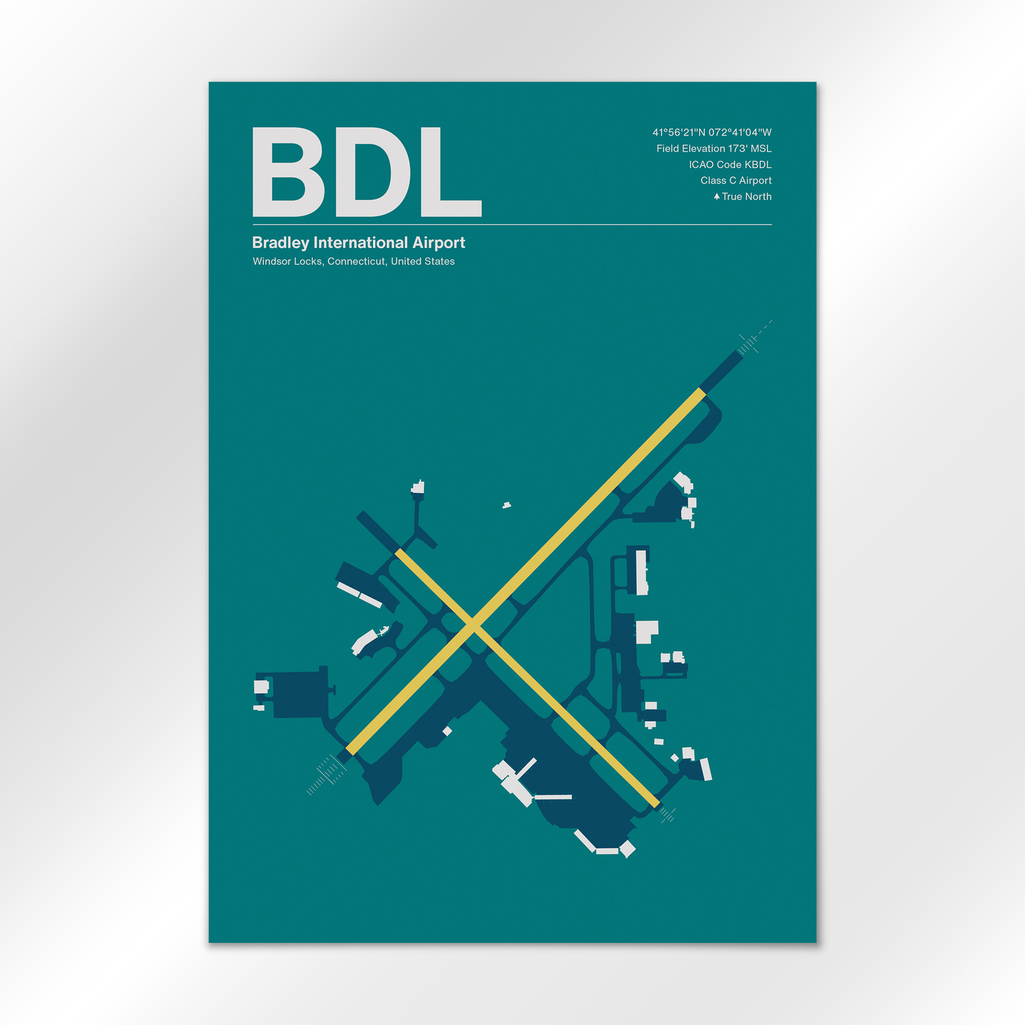 BDL Airport Diagram
