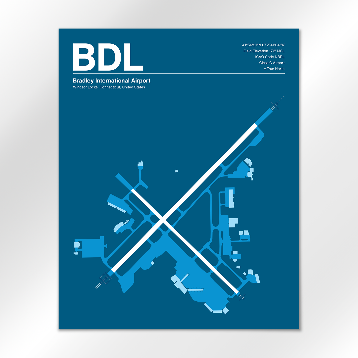 BDL Airport Diagram