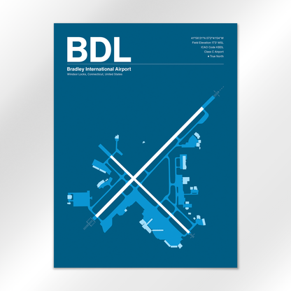 BDL Airport Diagram