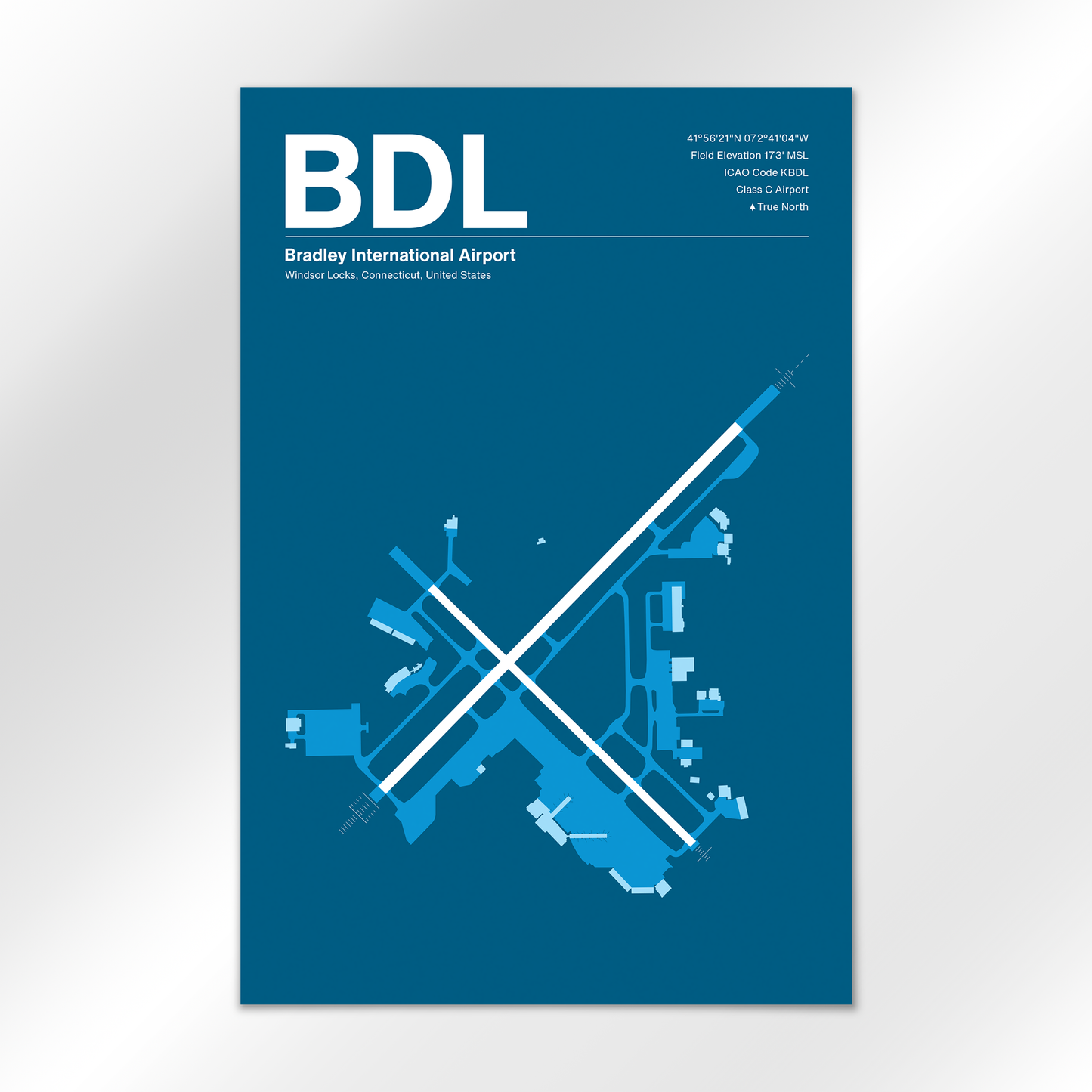 BDL Airport Diagram