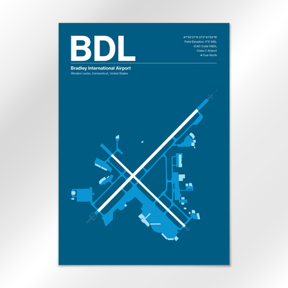 BDL Airport Diagram
