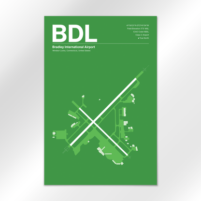 BDL Airport Diagram