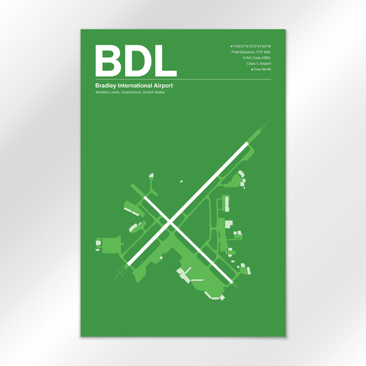 BDL | Windsor Locks - Overland Green - 12×18" - No Frame