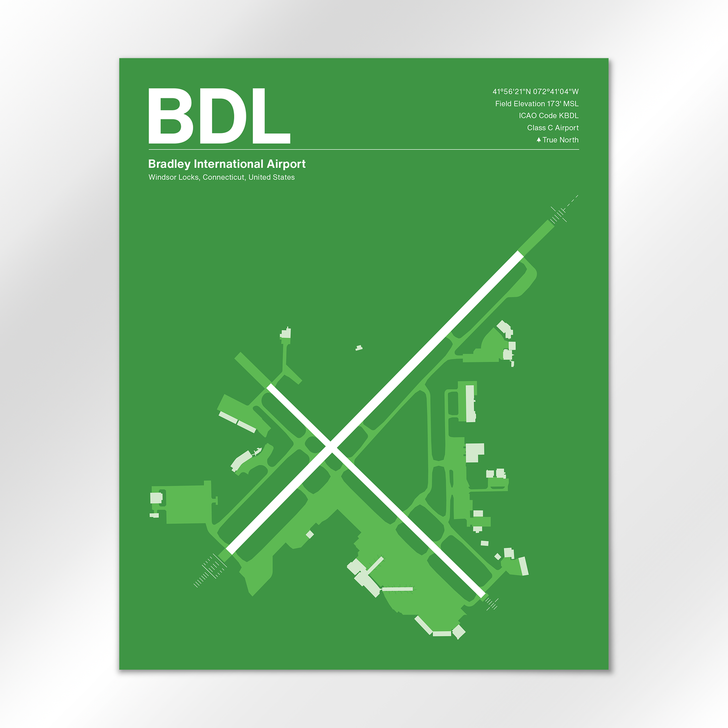 BDL Airport Diagram