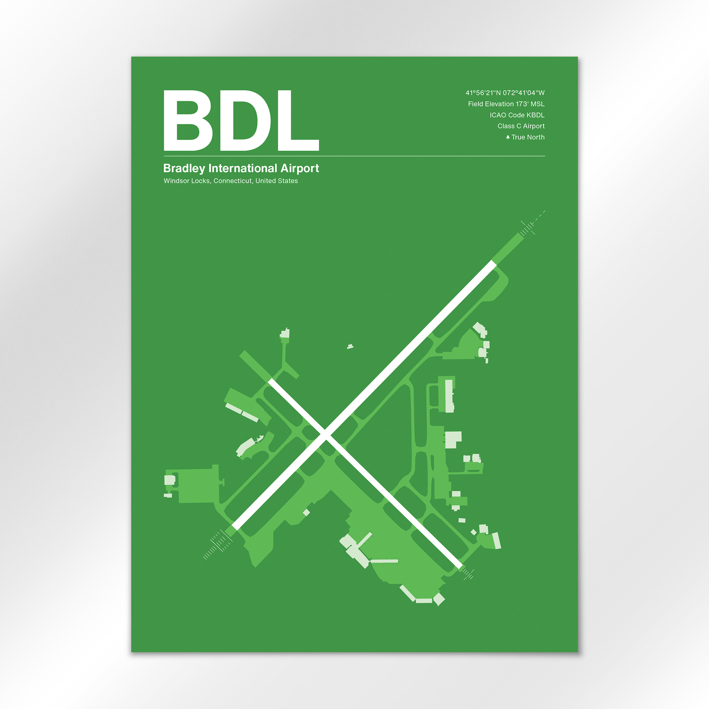 BDL Airport Diagram