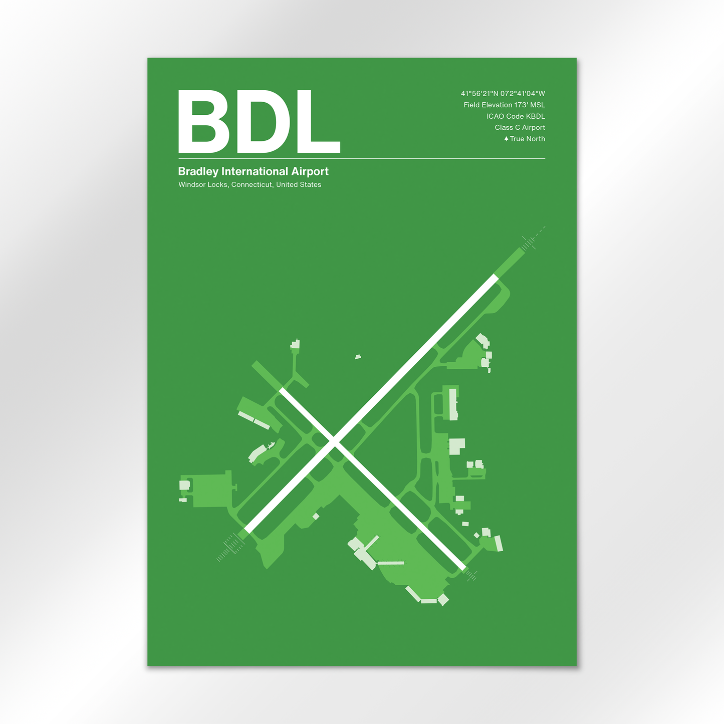 BDL Airport Diagram