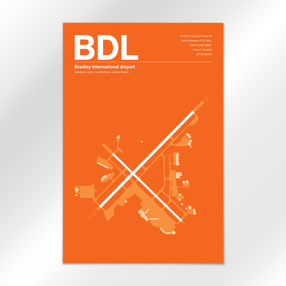 BDL Airport Diagram