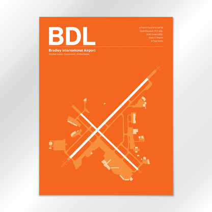 BDL Airport Diagram