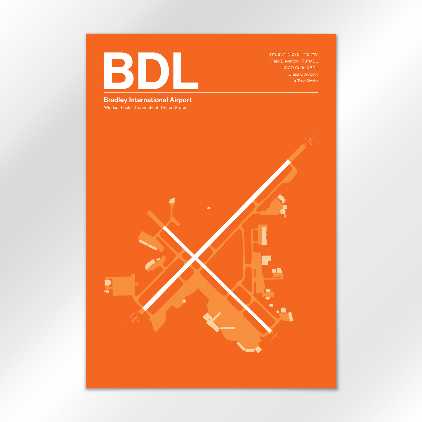 BDL Airport Diagram