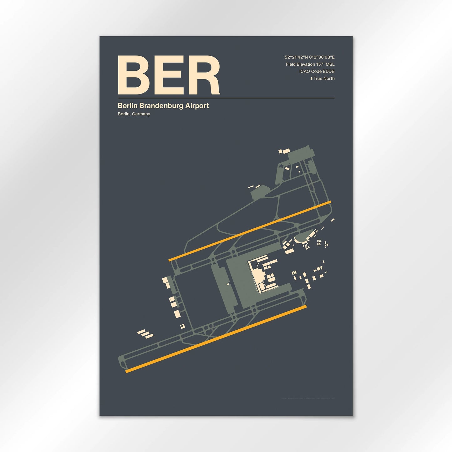 BER Airport Diagram