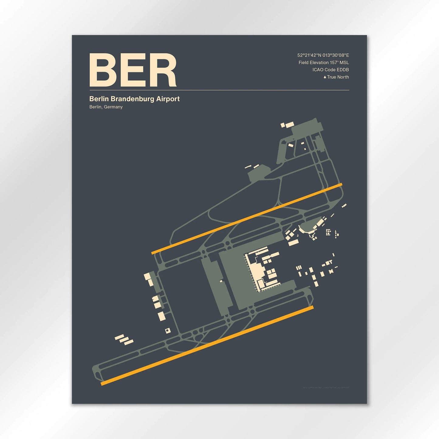 BER Airport Diagram