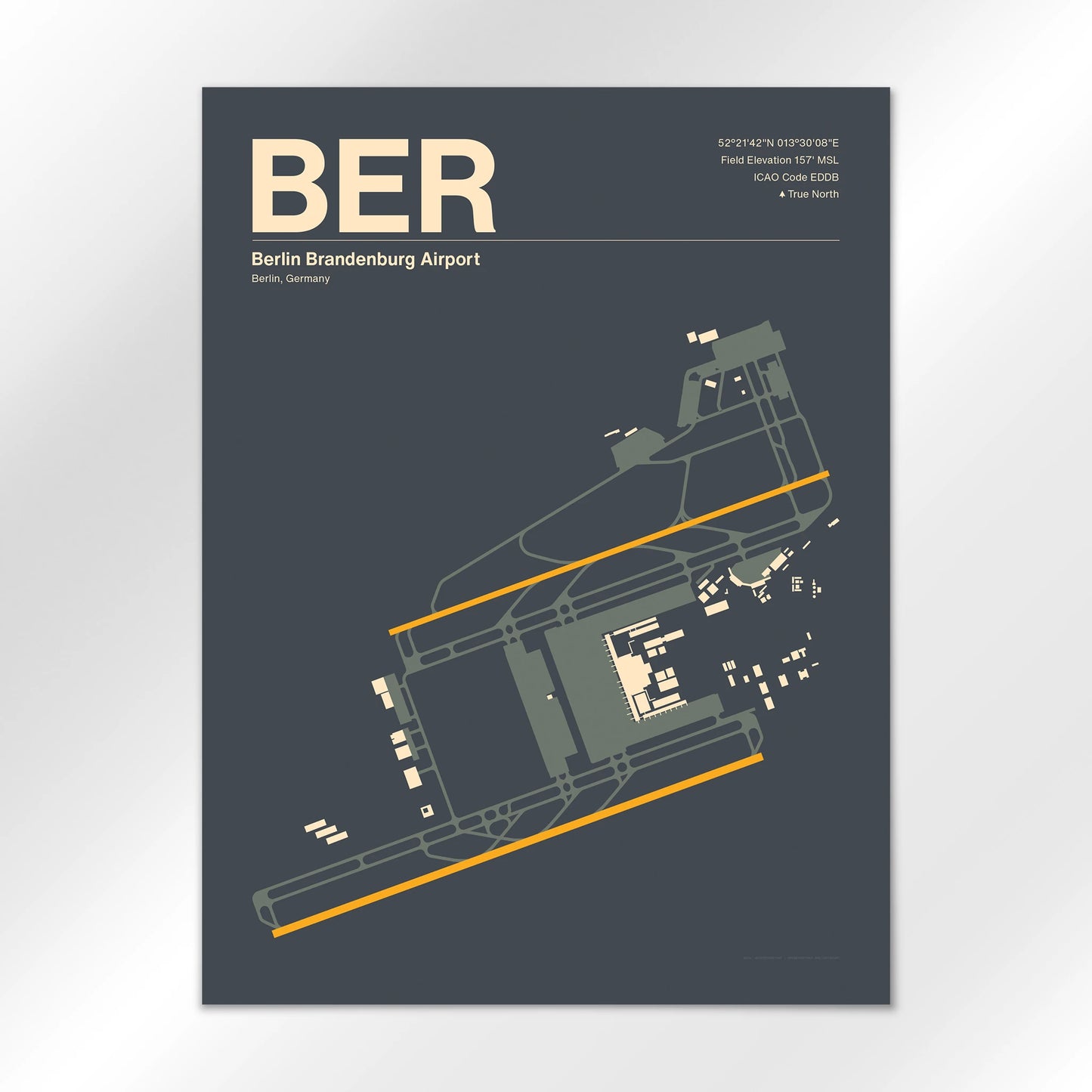 BER Airport Diagram