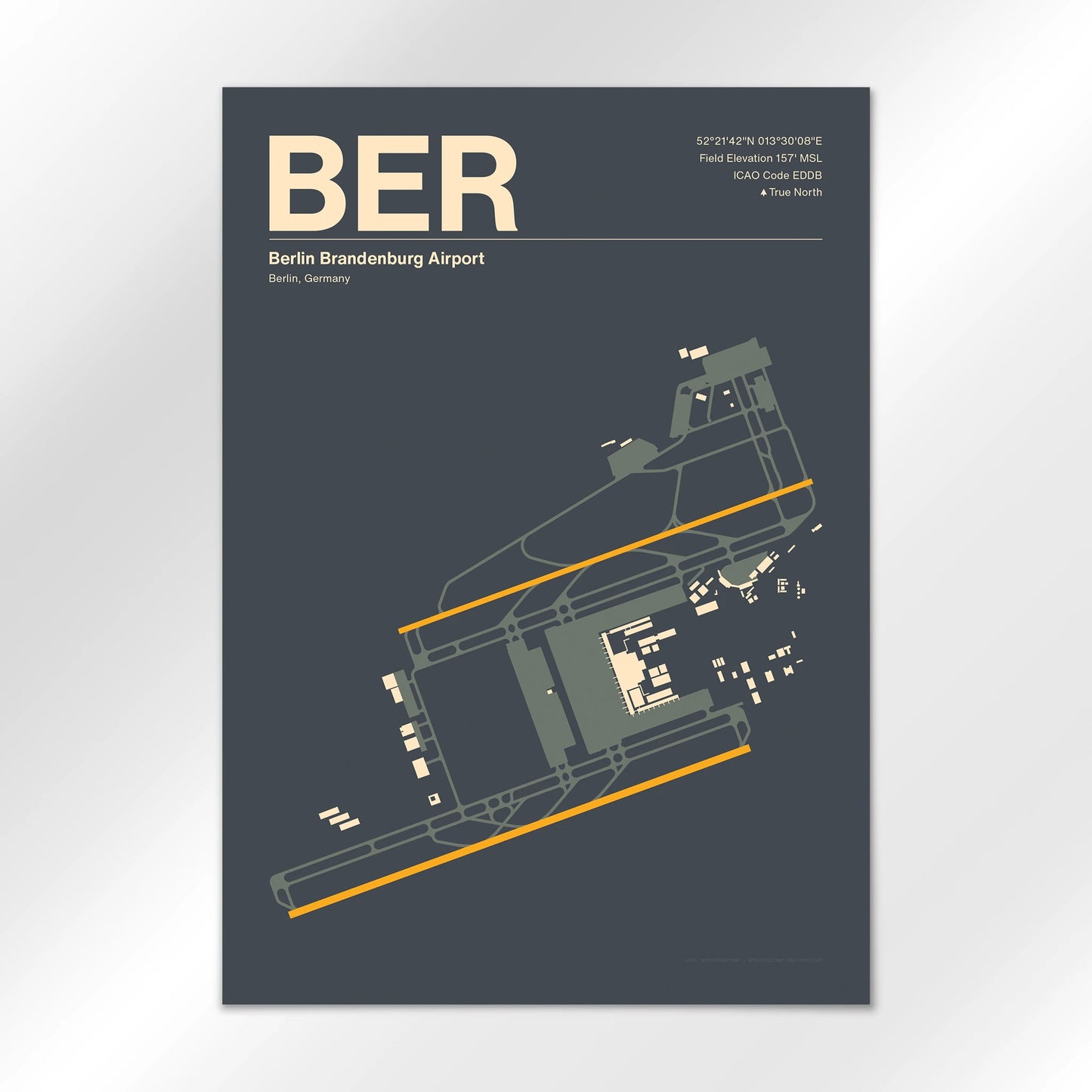 BER Airport Diagram