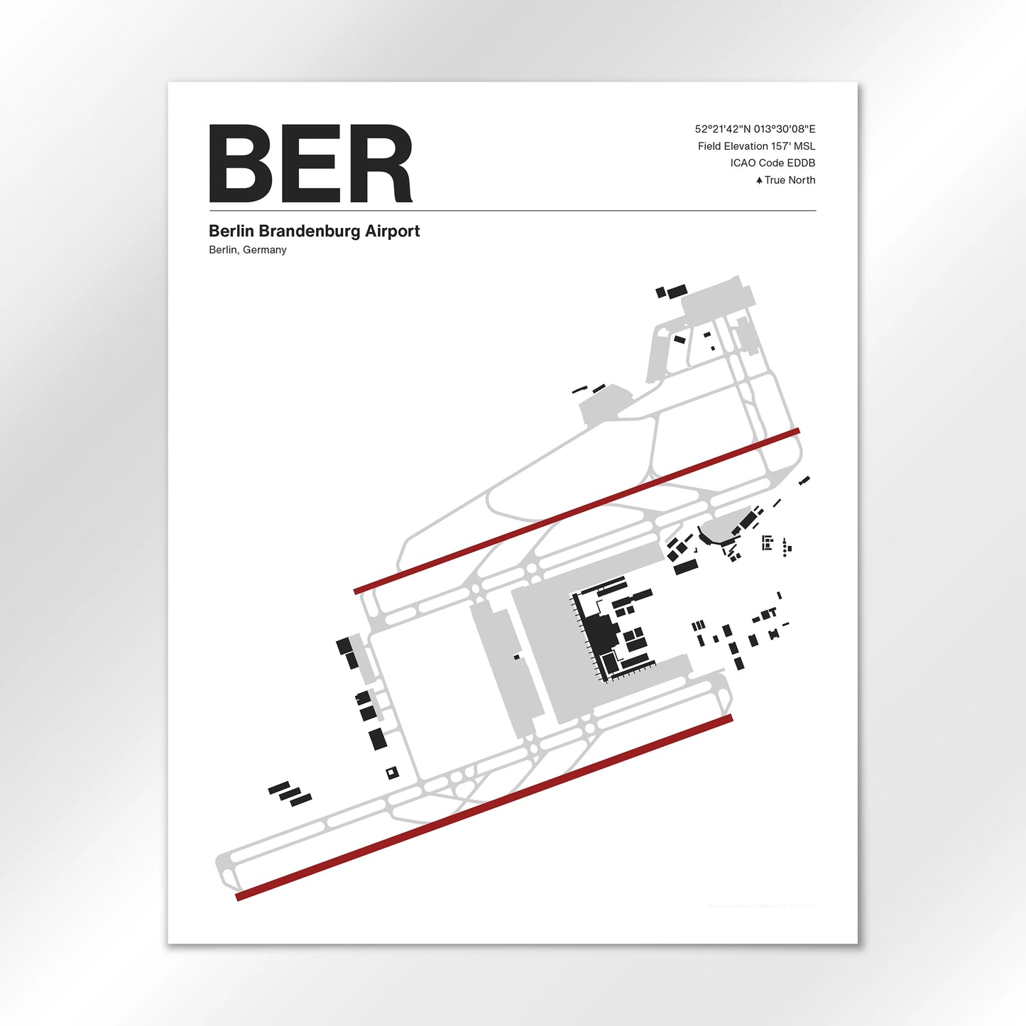 BER Airport Diagram