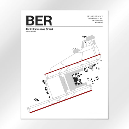 BER Airport Diagram
