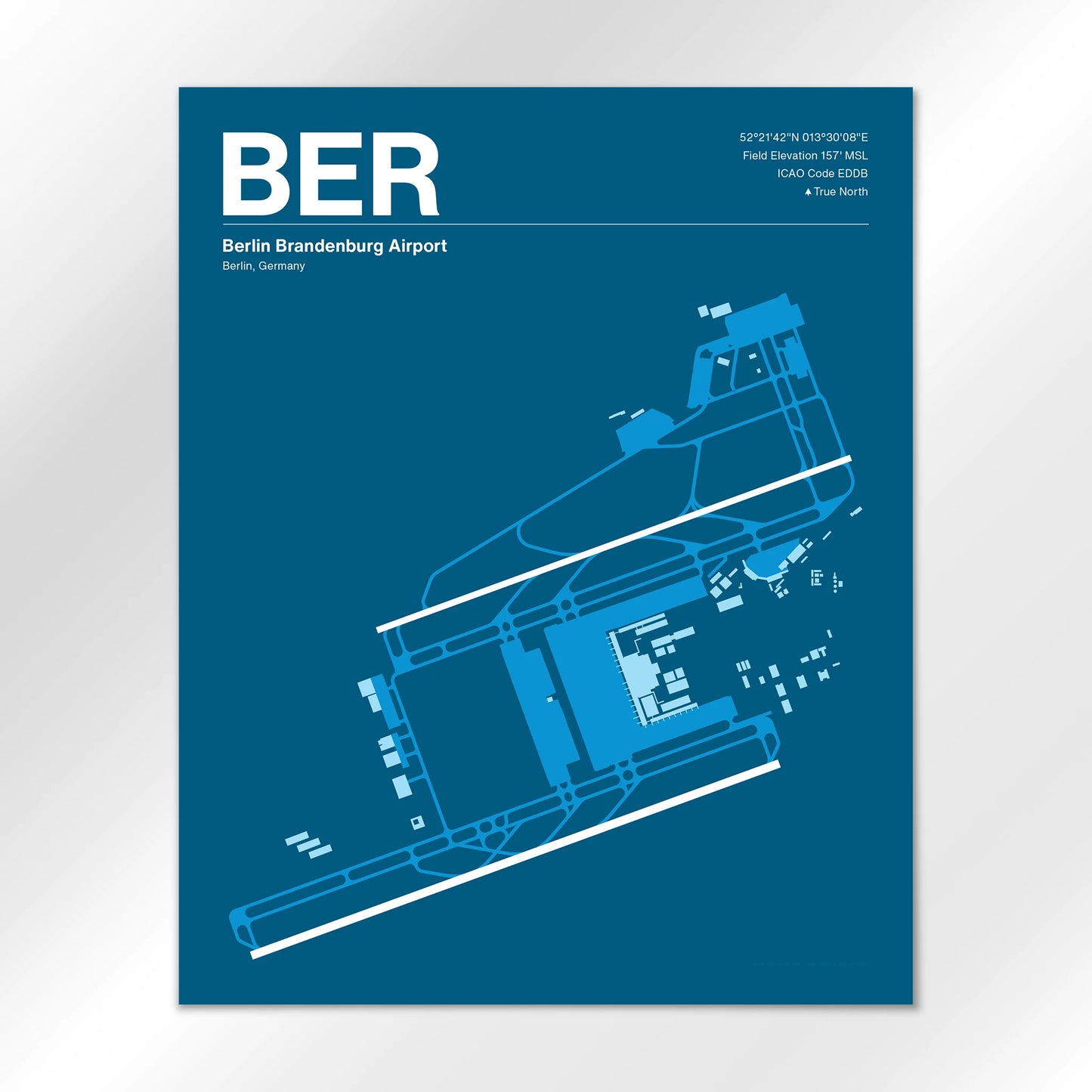 BER Airport Diagram