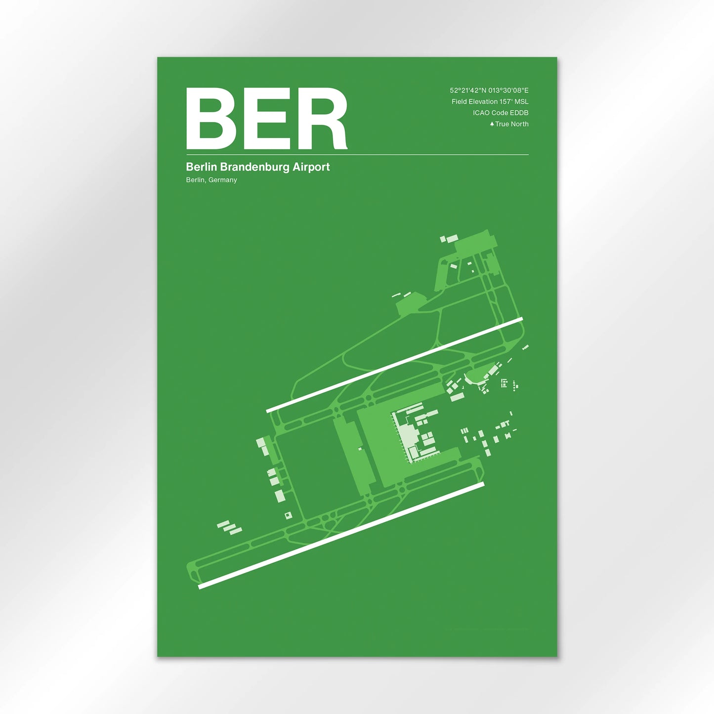 BER Airport Diagram