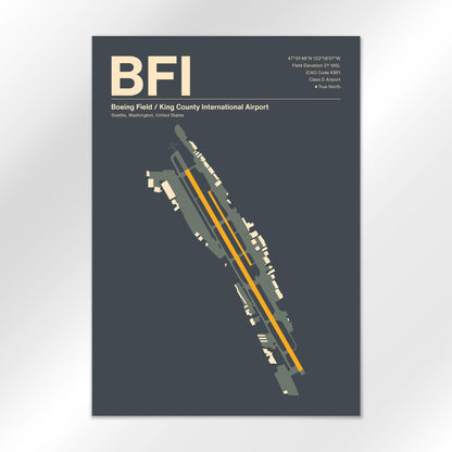 BFI Airport Diagram