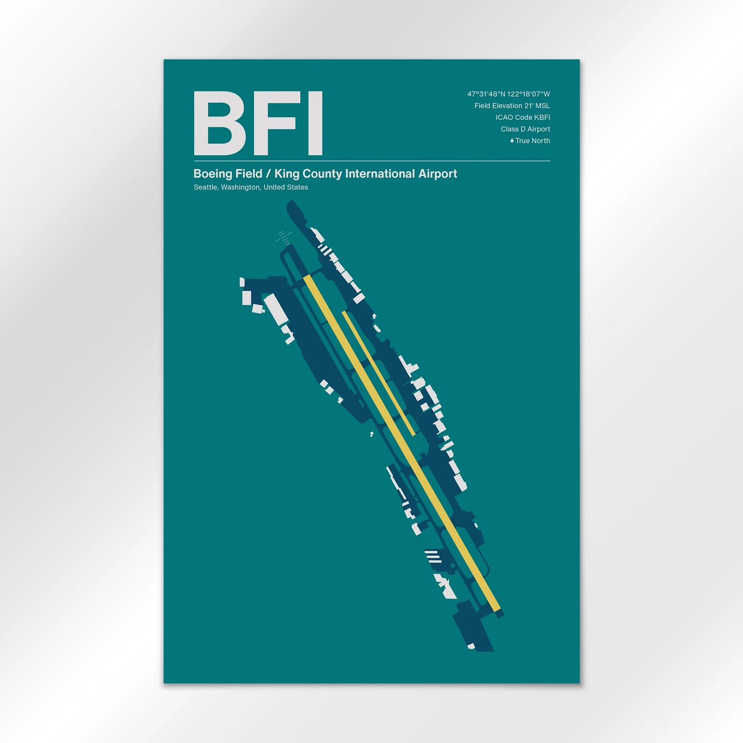 BFI Airport Diagram