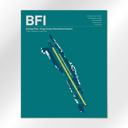 BFI Airport Diagram