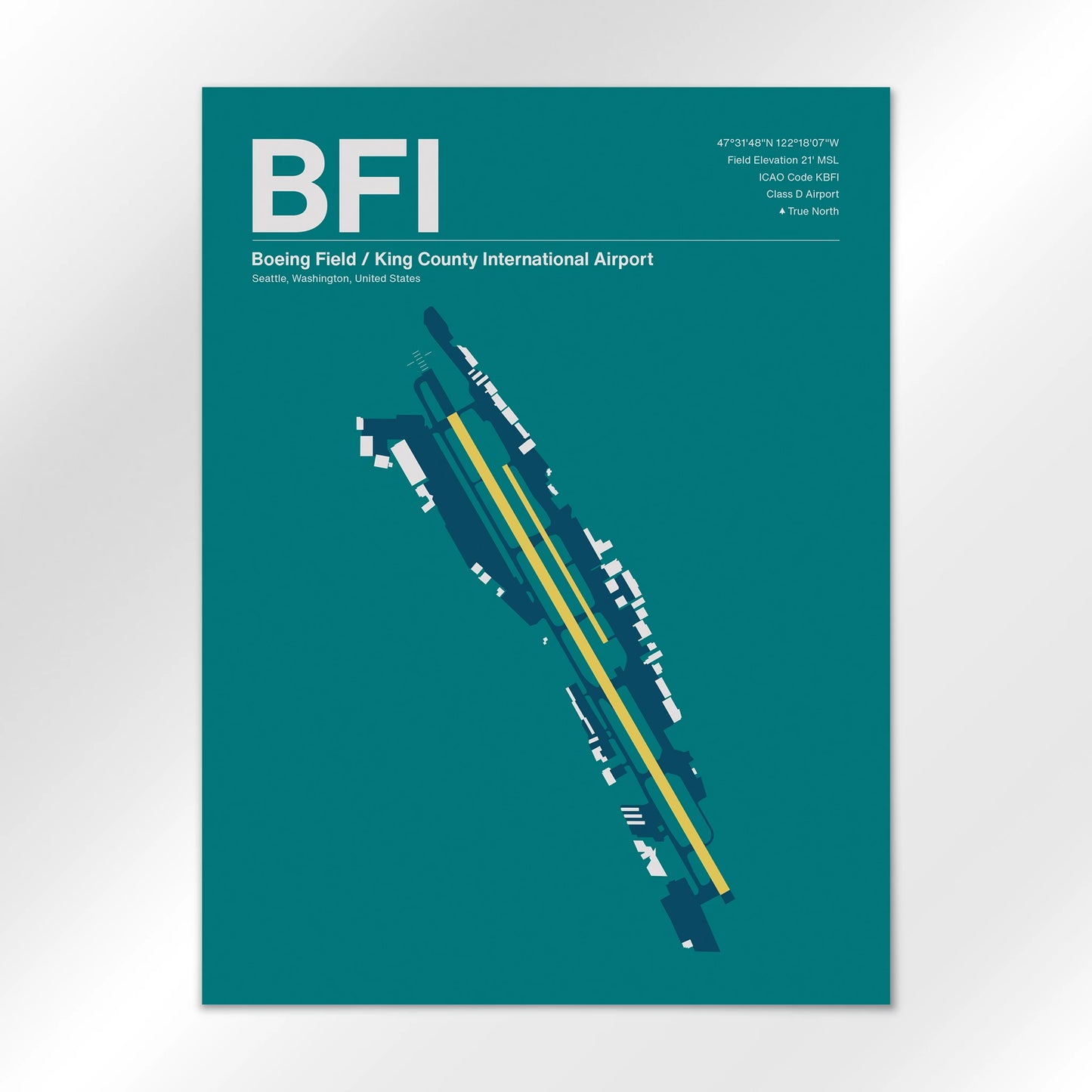 BFI Airport Diagram