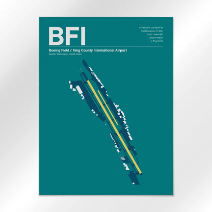 BFI Airport Diagram