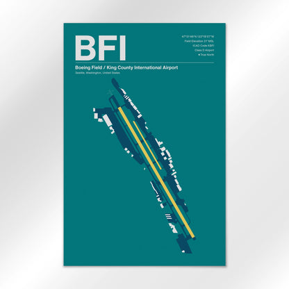 BFI Airport Diagram