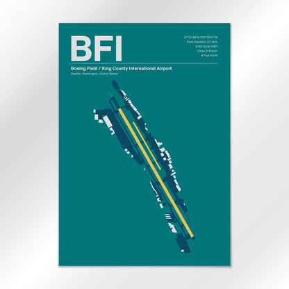 BFI Airport Diagram