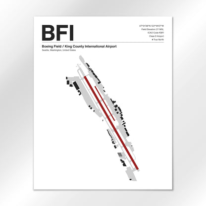 BFI Airport Diagram