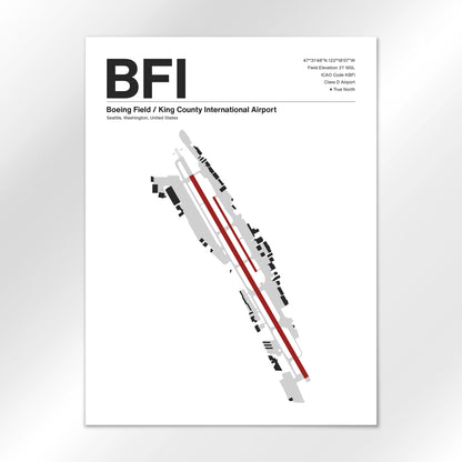 BFI Airport Diagram