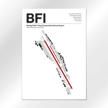 BFI Airport Diagram