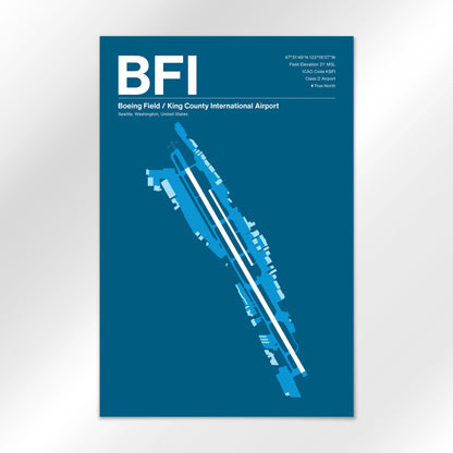 BFI Airport Diagram