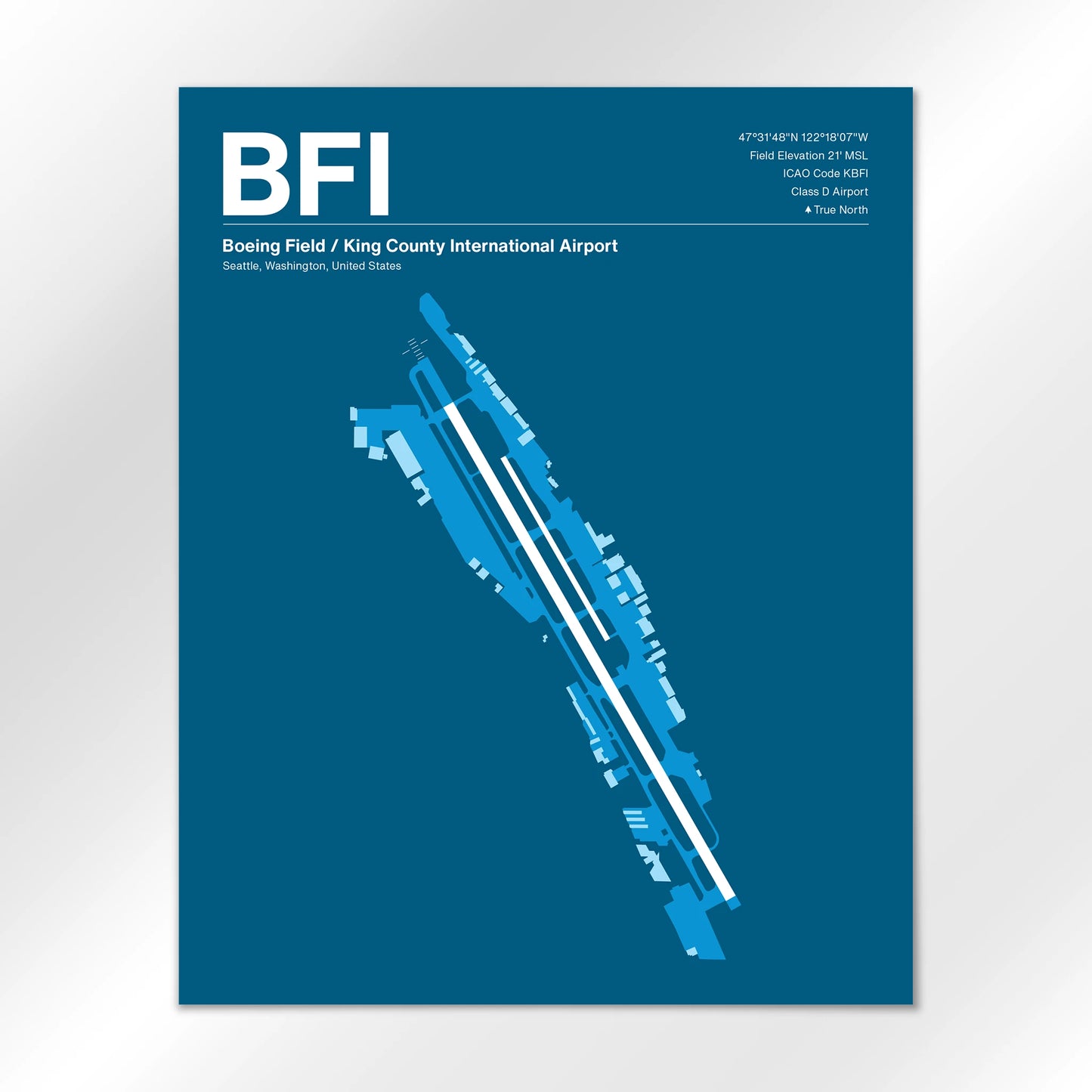 BFI Airport Diagram