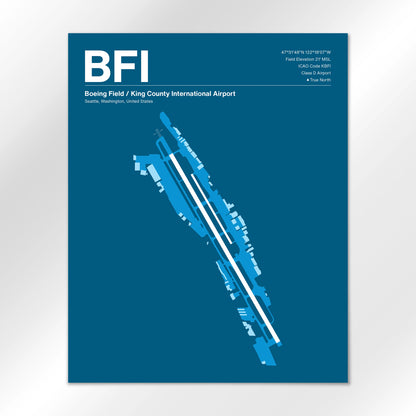 BFI Airport Diagram