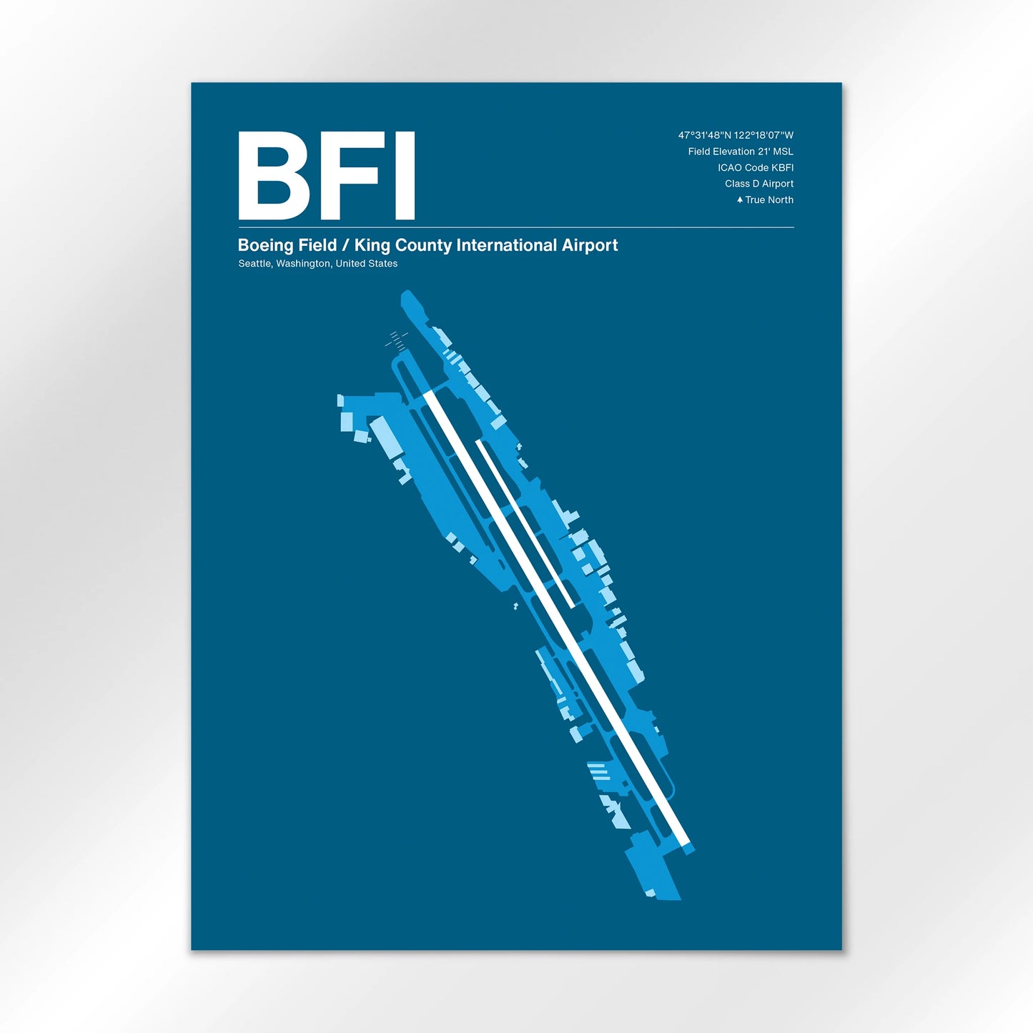 BFI Airport Diagram
