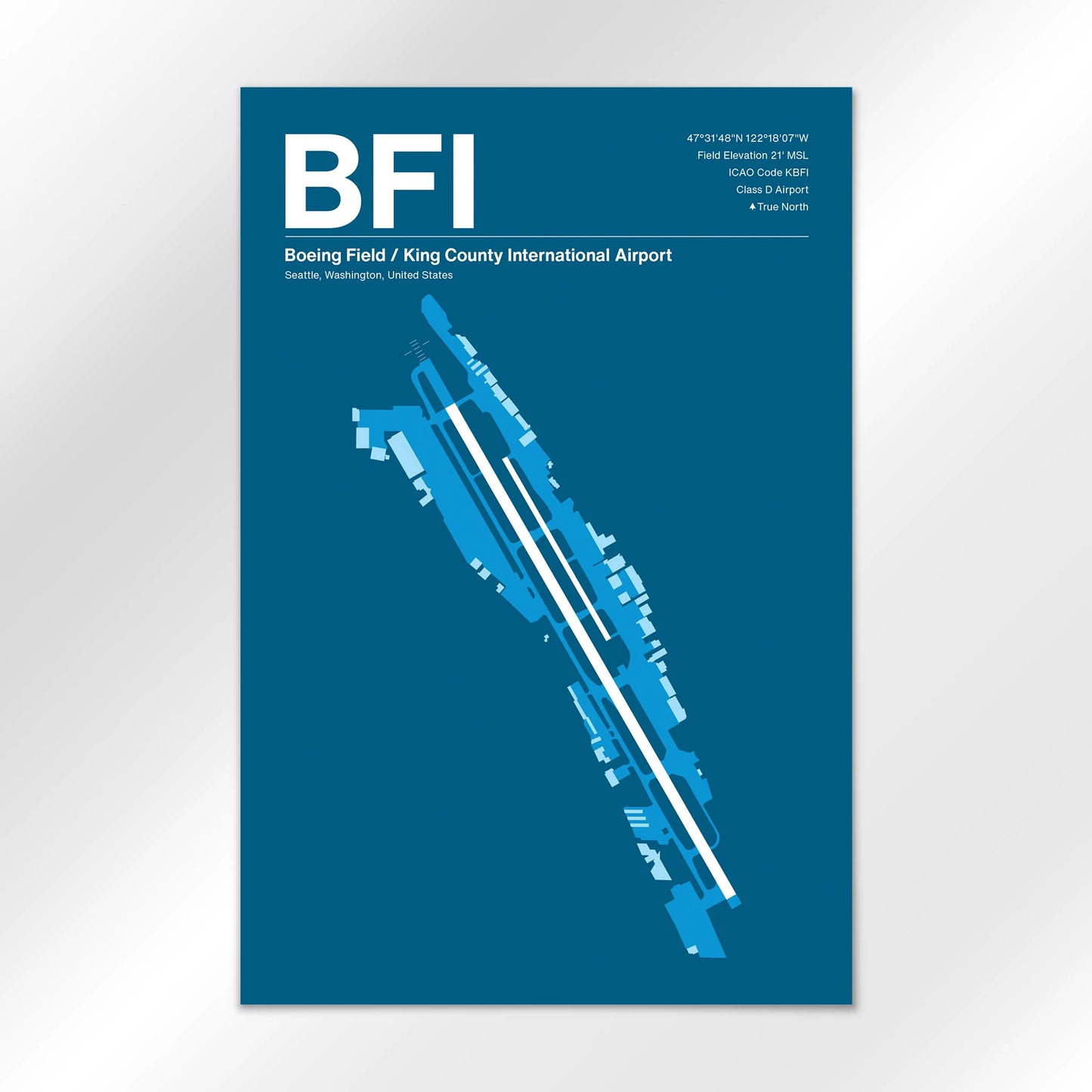 BFI Airport Diagram