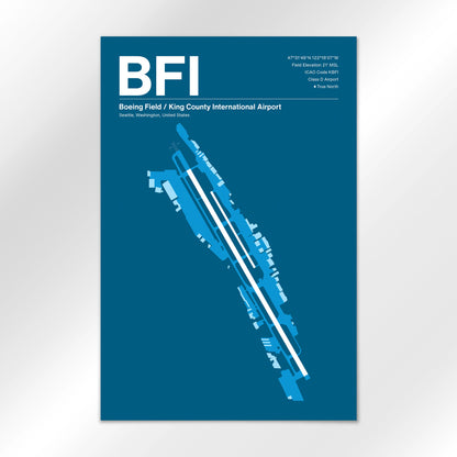 BFI Airport Diagram