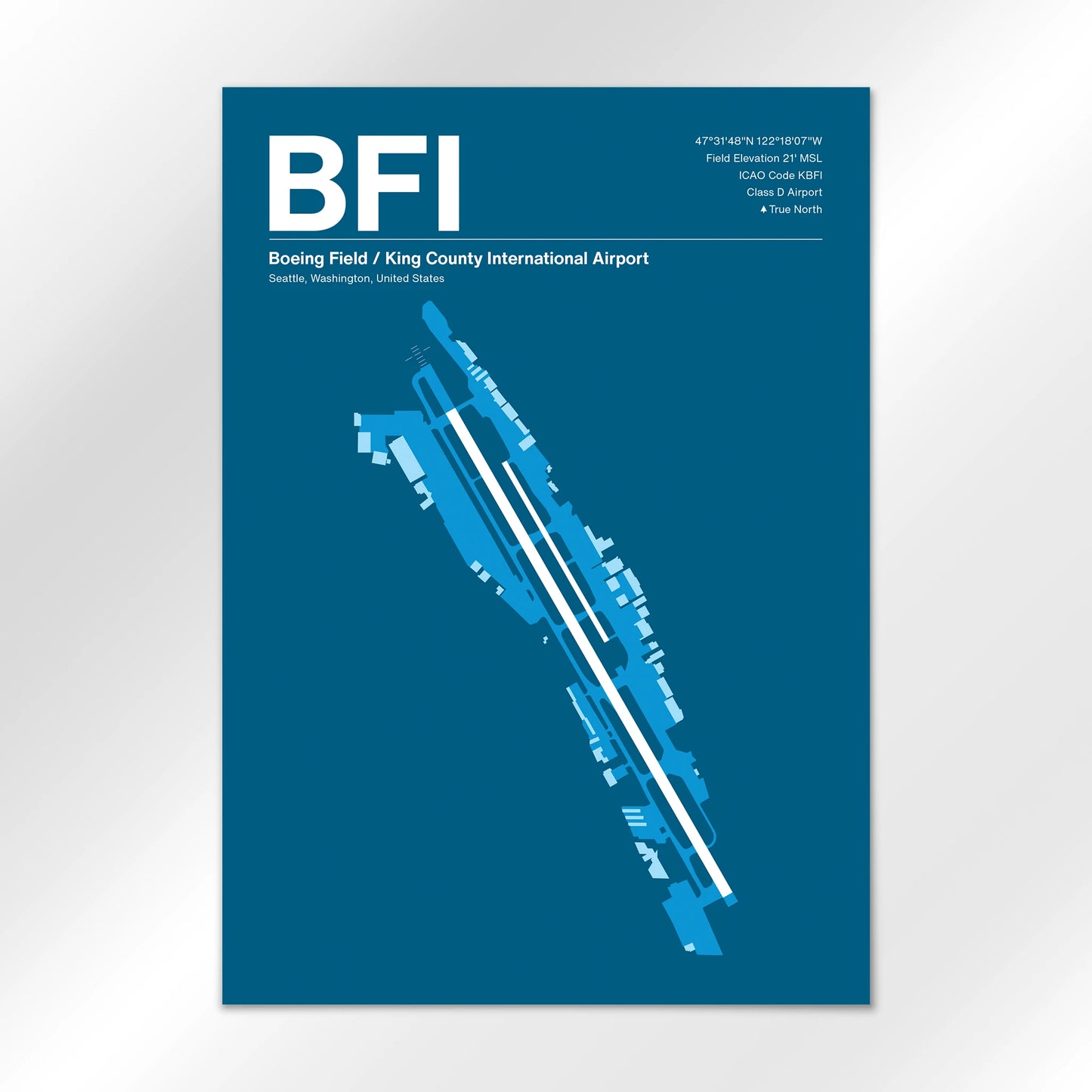 BFI Airport Diagram