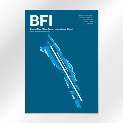 BFI Airport Diagram