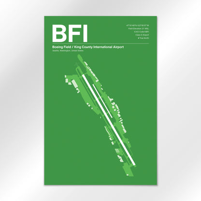 BFI Airport Diagram