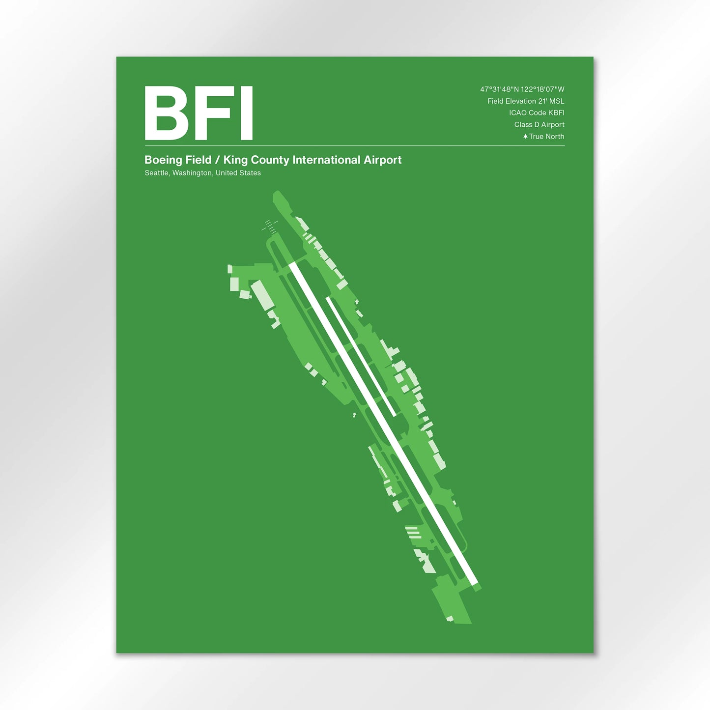 BFI Airport Diagram