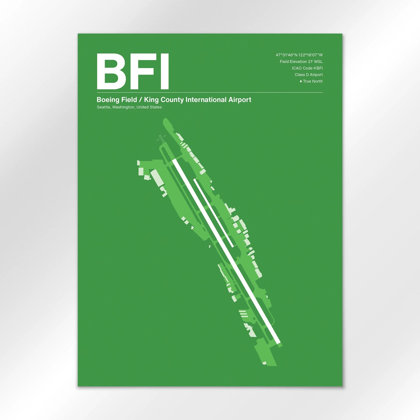 BFI Airport Diagram
