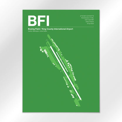 BFI Airport Diagram