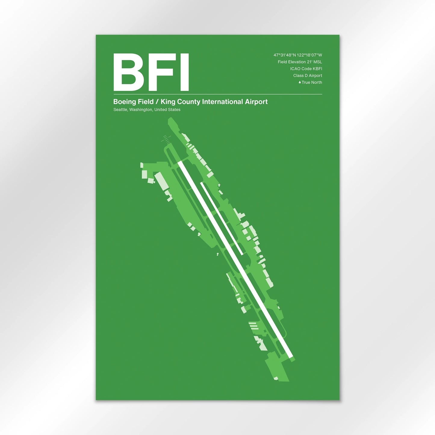 BFI Airport Diagram