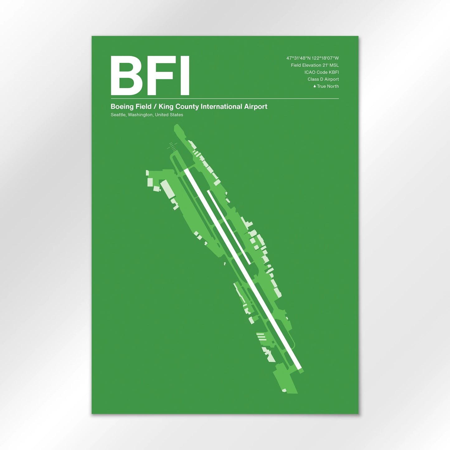 BFI Airport Diagram
